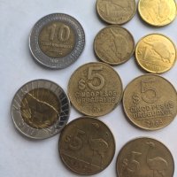 Монети Уругвай , снимка 2 - Нумизматика и бонистика - 41769833
