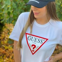 Guess t shirt дамски тениски свободна кройка , снимка 2 - Тениски - 40911798