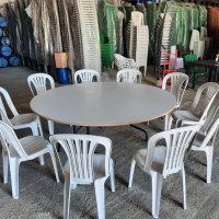 Столове за заведение бели кетъринг, снимка 3 - Столове - 40352328