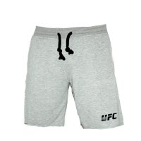 Спортни къси панталони UFC, черни, памук и ликра, снимка 3 - Спортни дрехи, екипи - 41588259