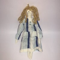 Текстилна кукла, 45см., снимка 1 - Кукли - 38729145