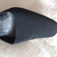 Дамски черни обувки Дона Карън,размер 7 1/2USA, снимка 9 - Дамски елегантни обувки - 40562482