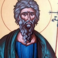 Икона на Свети Андрей Първозвани icona Sveti Andrei Parvozvani, снимка 5 - Картини - 14909723