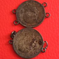Български монети 2 бр 20 лв 1930 г 26685, снимка 3 - Нумизматика и бонистика - 36355710