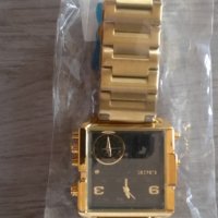 LIGE кварцов часовниk модел 2023, с 3 независими дисплея , уникален дизайн , снимка 12 - Мъжки - 41491574