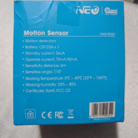 NEO Smart Home Motion Sensor ZigBee, снимка 2 - Друга електроника - 44767227