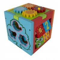 Интерактивен образователен куб - 5 в 1, снимка 2 - Образователни игри - 40508542