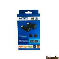 HDMI удължител с LAN кабел ,RJ 45 порт до 30М, 4К удължител лан кабел, снимка 3 - Кабели и адаптери - 40955430