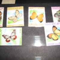 марки-серия пеперуди, снимка 1 - Филателия - 39743538