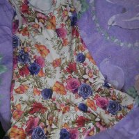 Детска рокля цветя, снимка 1 - Детски рокли и поли - 42517729