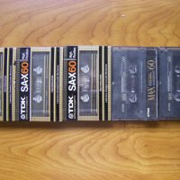 Нови неразпечатени аудиокасети TDK SA-X и употребявани TDK МА-X, снимка 1 - Аудио касети - 42124820