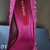 Нови обувки с камъни Baldinini 37, снимка 5 - Дамски обувки на ток - 39704594