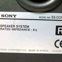 Sony SS-CCP1, снимка 7 - Тонколони - 41572523