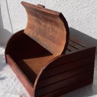 стара дървена кутия за хляб, снимка 3 - Други - 35674945