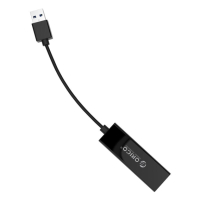 Orico адаптер USB3.0 to LAN Gigabit 1000Mbps black - UTJ-U3, снимка 2 - Мрежови адаптери - 44783337