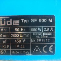 Made in Italy-ф180мм-Профи Ел.Машина Рязане Плочи/Плочки-PROFI-Compact-0.4 KW/2,5A/GUDE-660W/2,9A, снимка 17 - Други инструменти - 40982454