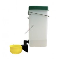 Автоматична Поилка за Птици - комплект поилка и съд - 1 литър, жълта - Арт. №: 320080 , снимка 5 - За птици - 41061000