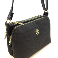 Елегантна дамска чанта с дълга дръжка за рамо, снимка 1 - Чанти - 44567037