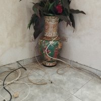 Стара ваза 300лв, снимка 1 - Вази - 41449036