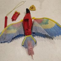  Летяща/висяща играчка Електрически папагал , снимка 4 - За котки - 40952122