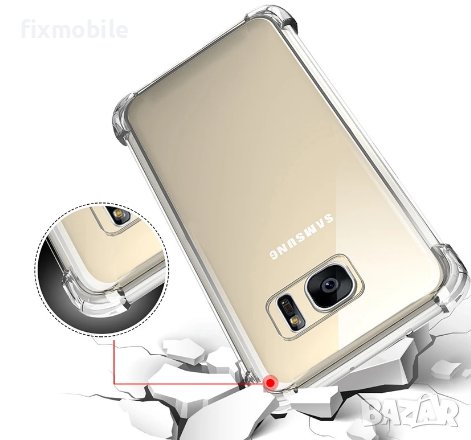 Samsung Galaxy S7 прозрачен силиконов гръб/кейс, снимка 1