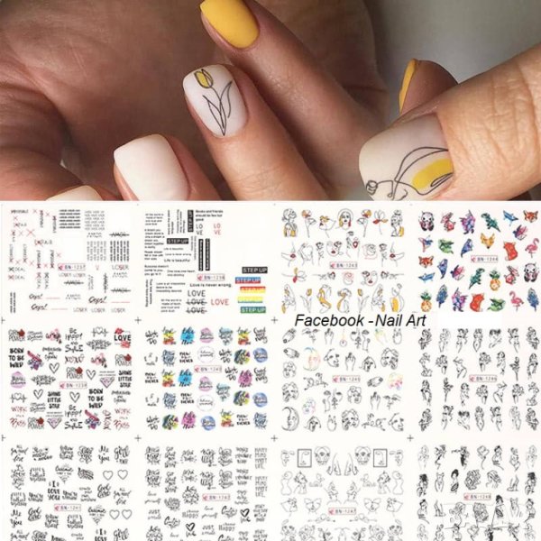 Комплект водни стикери № 2, снимка 1