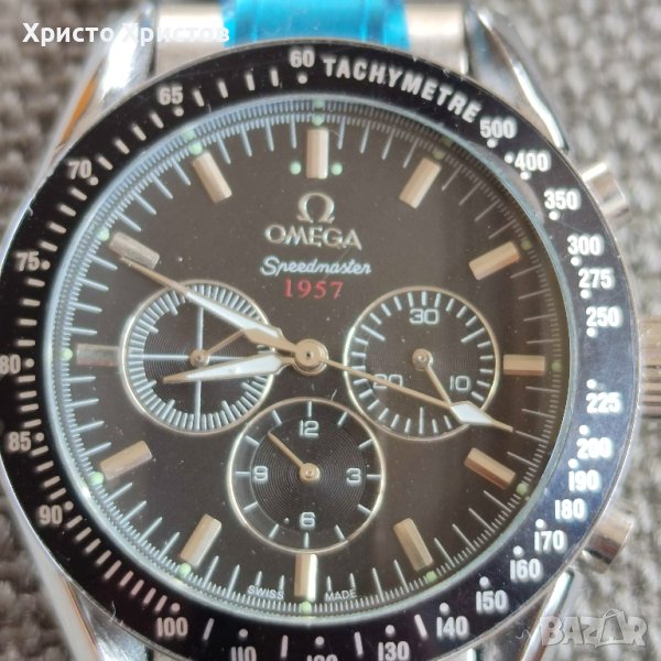 Мъжки луксозен часовник Omega Speedmaster  Professional 1957 by NASA, снимка 1
