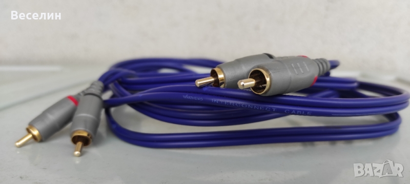 Аудио RCA интерконект кабел Vivanco, снимка 1