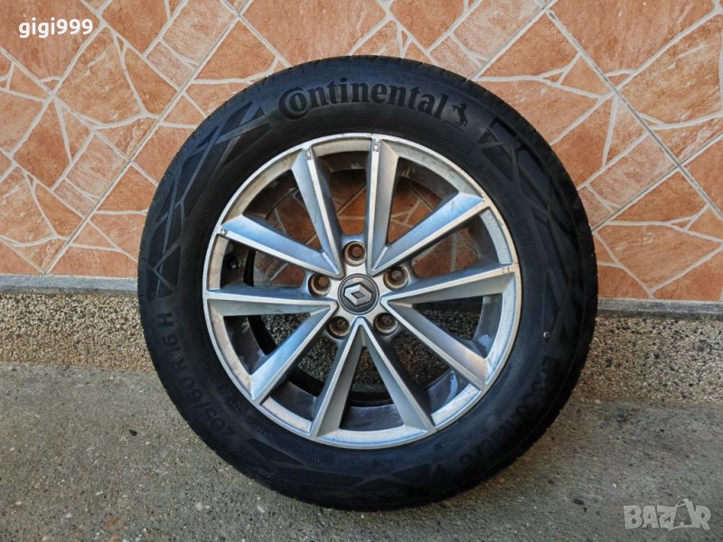 16" оригинални алуминиеви джанти с гуми за Renault , снимка 1