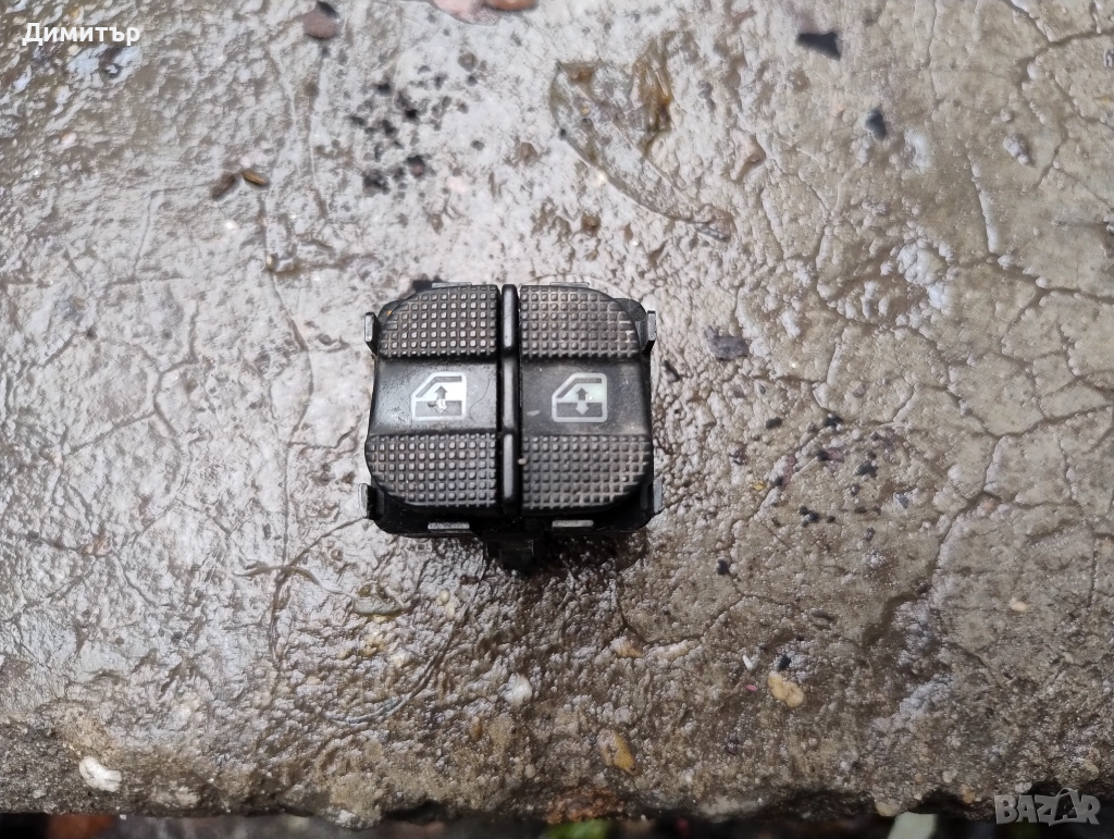 Бутон - Копче Ел. Стъкла Предни Ляви За Фолксваген Пасат Б4 1995г / VW Passat B4 1995y, снимка 1