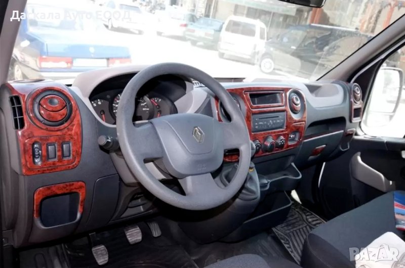 Силиконов стикер Махагон за Рено Renault Master 2010-2020г. , 29 части, снимка 1