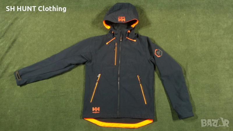 HELLY HANSEN Chelsea Evolution Hooded Softs Work Wear размер S работен суичър водонепромокаем W2-6, снимка 1