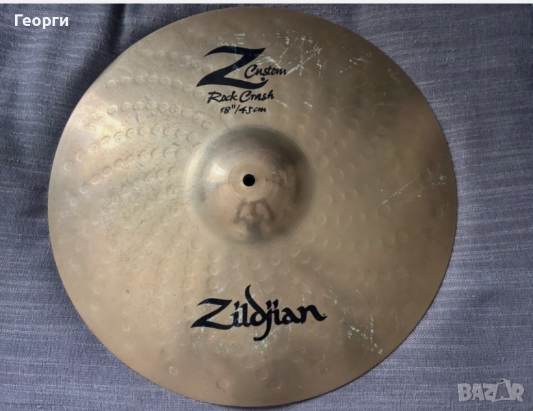 Чинел Zildjian Z Custom Rock Crash 18", снимка 1