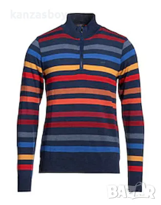 Paul & Shark Competition Multicolor Stripe Pullover Multicolor-страхотен мъжки пуловер КАТО НОВ 2ХЛ, снимка 1