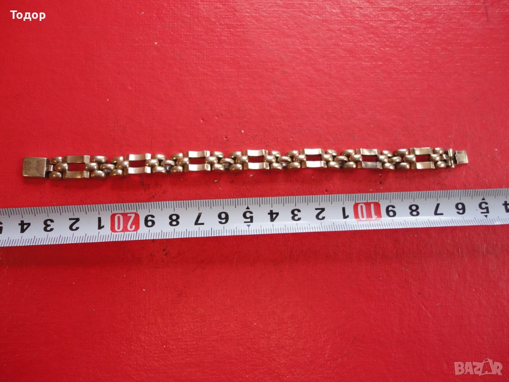 Позлатена гривна Oresto, снимка 1