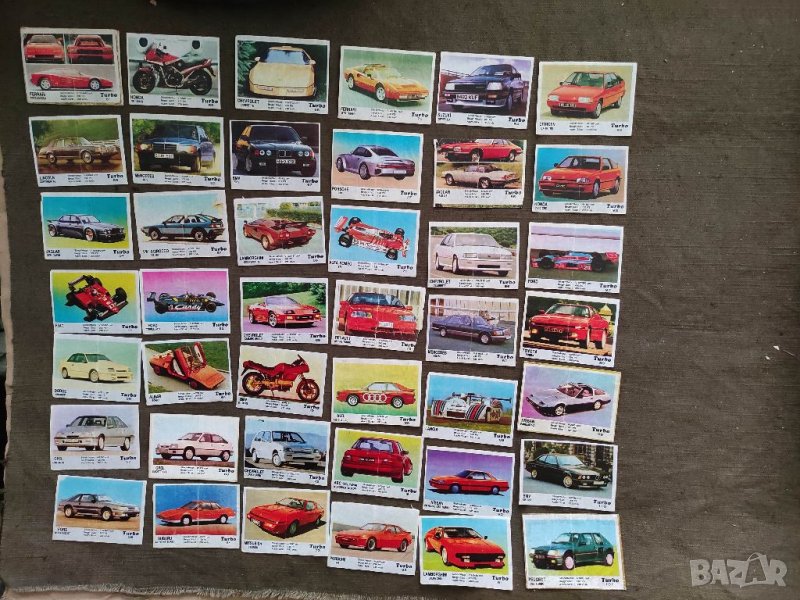 Продавам картинки от дъвки Турбо и Турбо Кент , снимка 1