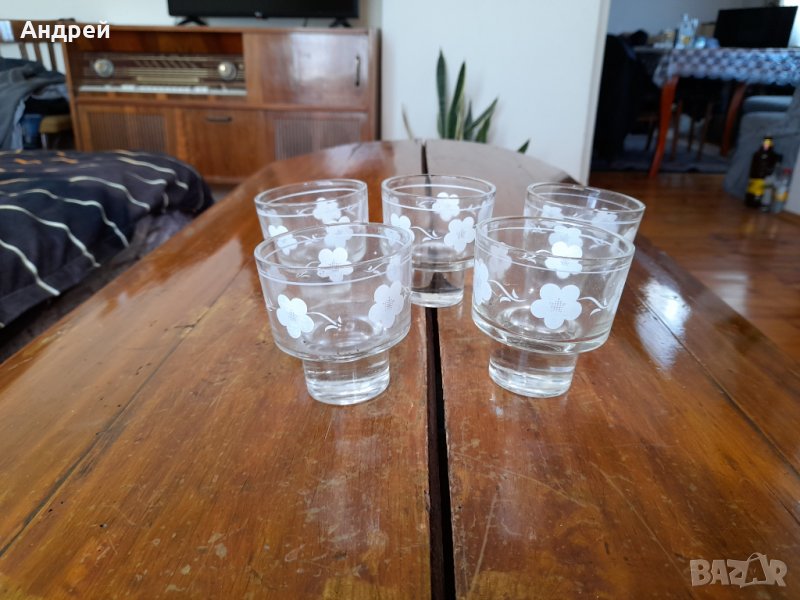 Стари чаши за подстакани,подстакан, снимка 1