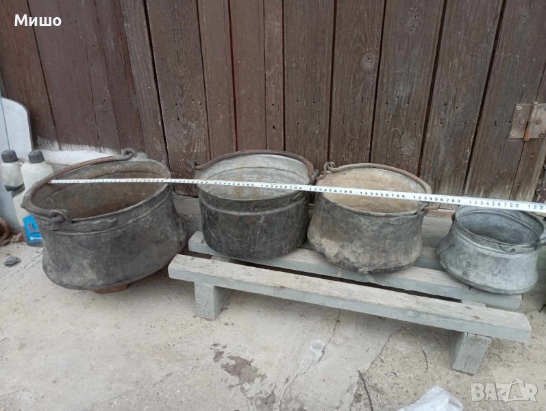 Продавам стари медни котли, снимка 1