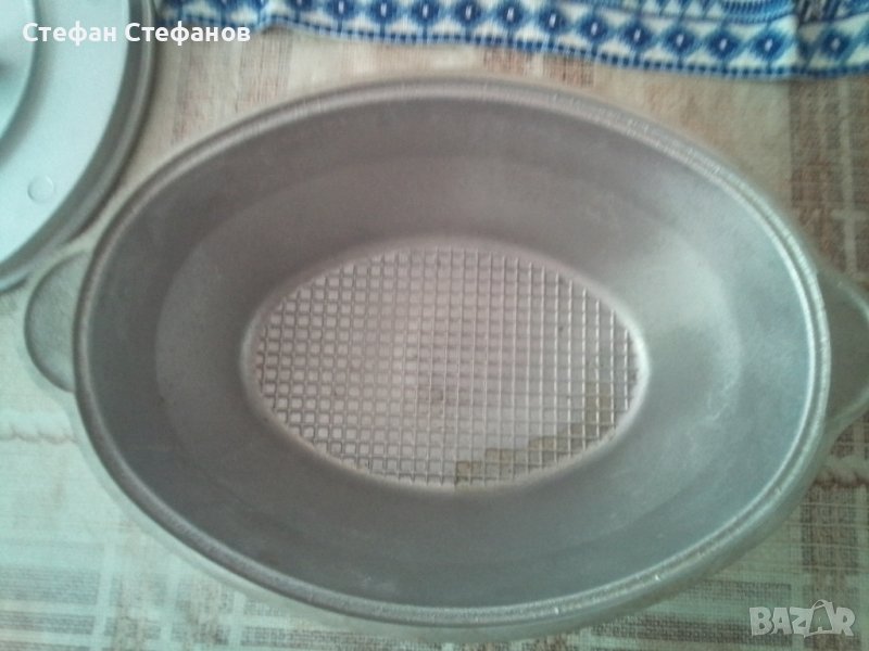 Алуминиева тенджера овална, снимка 1