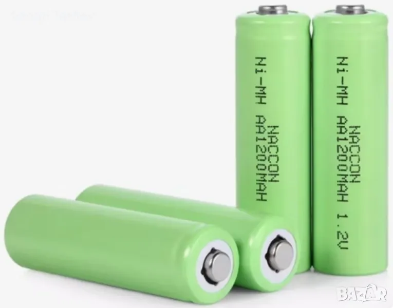 8 х Ni-Mh AA, 1.2v,1200 mah презареждаеми батерии, снимка 1