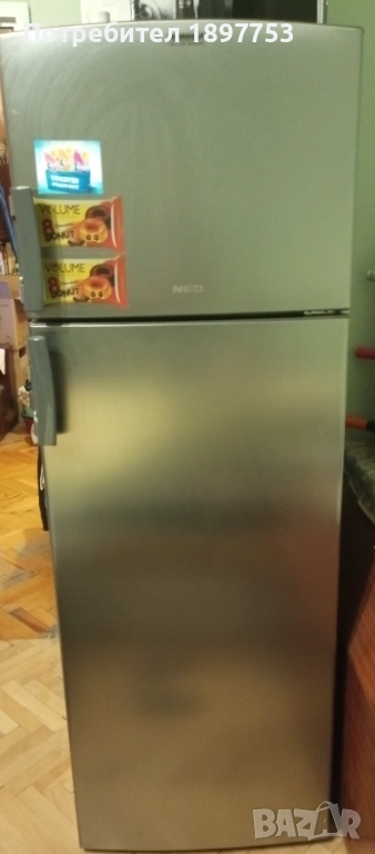 Хладилник с горна камера Нео, снимка 1