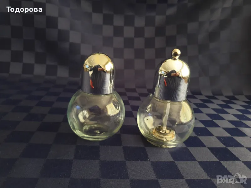 Немски големи солница и мелничка за пипер, снимка 1