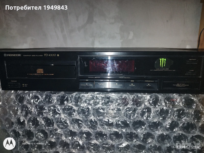 Pioneer PD-4300 CD Player, снимка 1