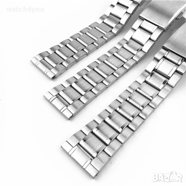 СТОМАНЕНA ВЕРИЖКA ЗА SEIKO ORIENT CASIO Q&Q CITIZEN BREITLING ROLEX ARMANI CANDINO VOSTOK POLJOT , снимка 1