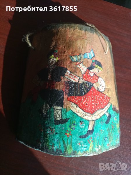 Картина изрисувана на цигла, снимка 1