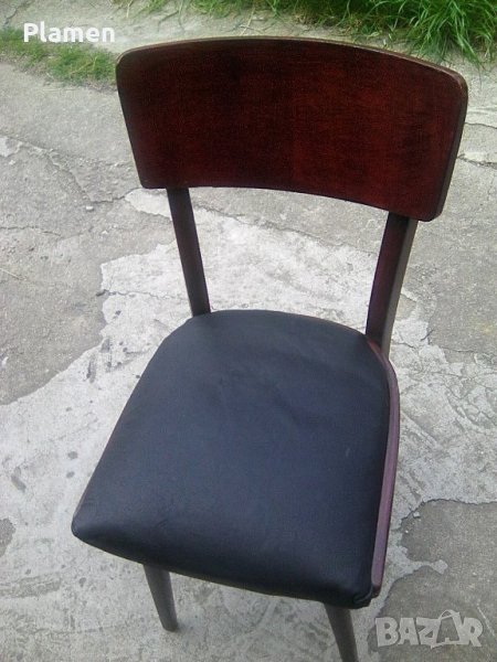 Стар български тапициран стол - много здрав, снимка 1