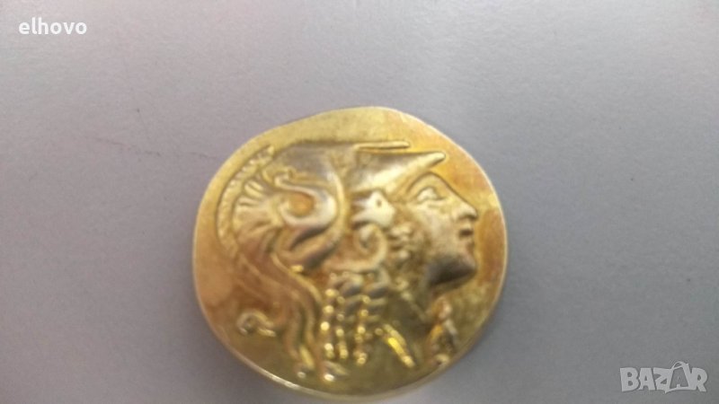 Сребърна древногръцка монета, реплика -1, снимка 1