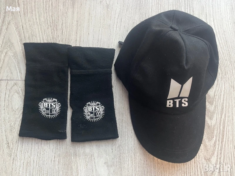 10 лева шапка и ръкавици на BTS. , снимка 1