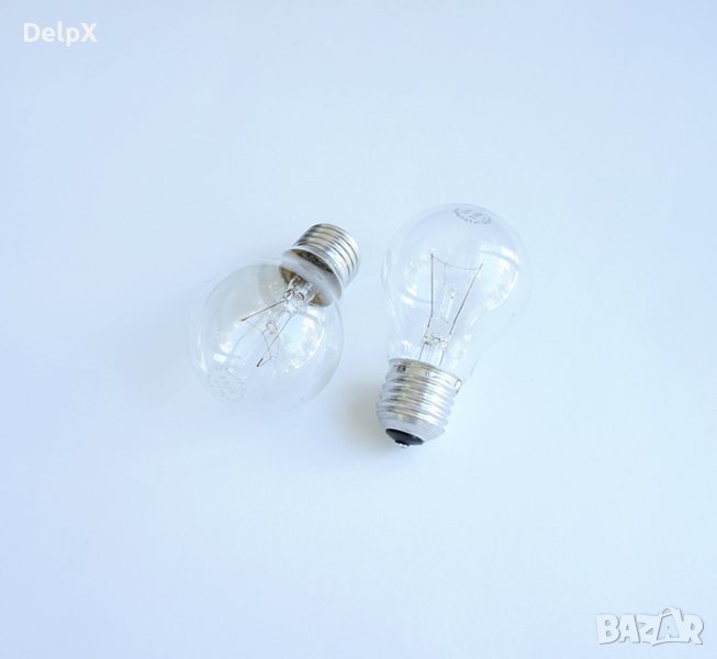 Лампа обикновена прозрачна с цокъл E27 220V 60W, снимка 1
