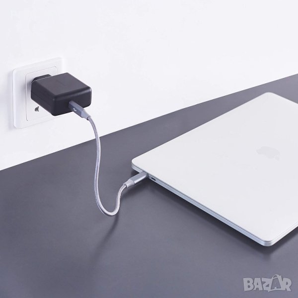 Бързо зарядно устройство 65W USB Type-C Amazon Basics TYTC6511USPD BLK-EU Fast Charger USB C Адаптер, снимка 1